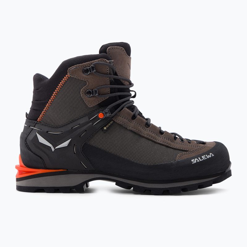 Buty wysokogórskie męskie Salewa Crow GTX wallnut/fluo orange 2