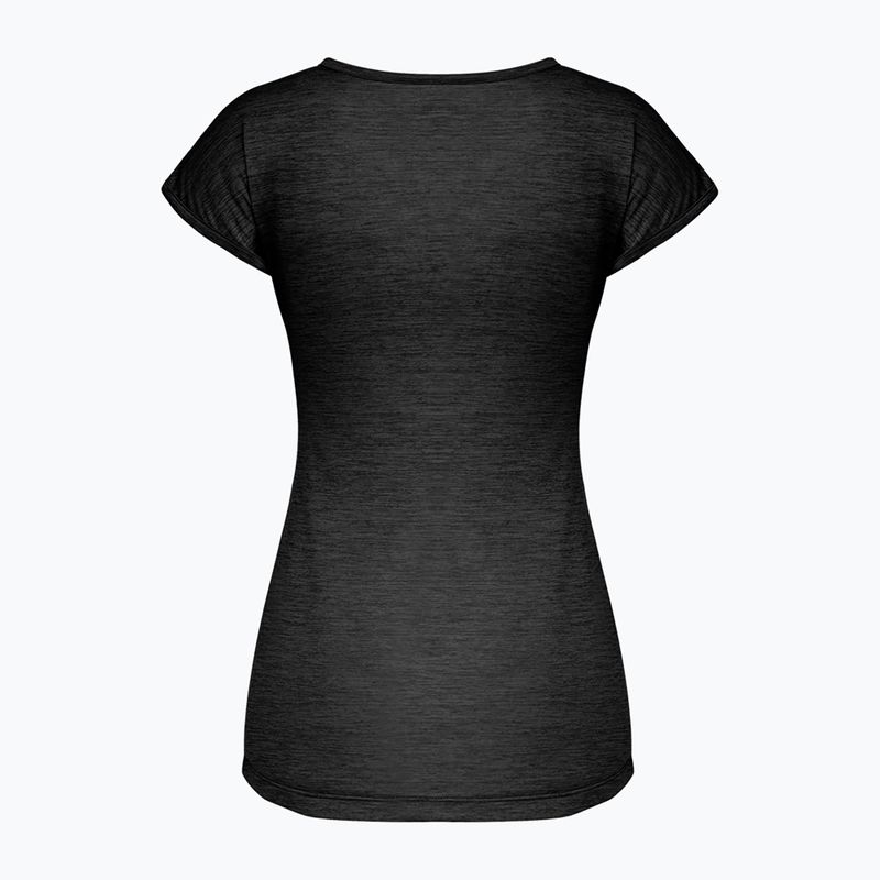 Koszulka trekkingowa damska Salewa Puez Melange Dry black out melange 2