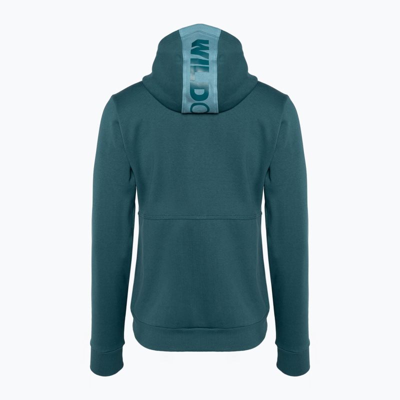 Bluza wspinaczkowa damska Wild Country Flow 2 Hoody petrol/3370 5