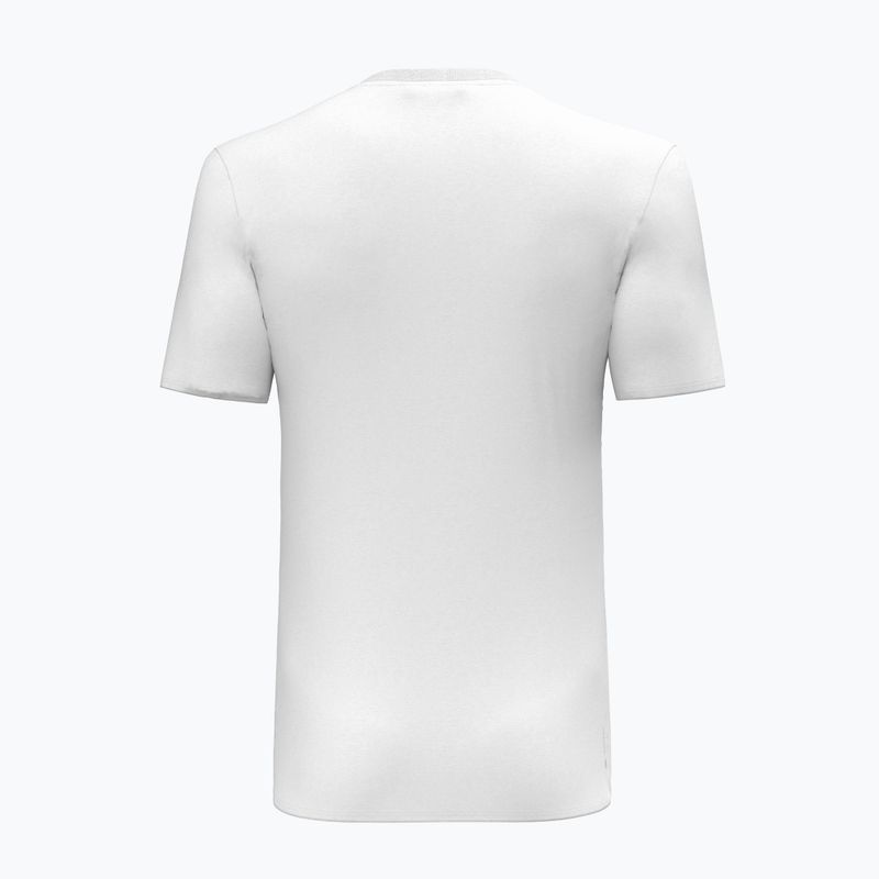 Koszulka męska Salewa Solidlogo Dry white 2
