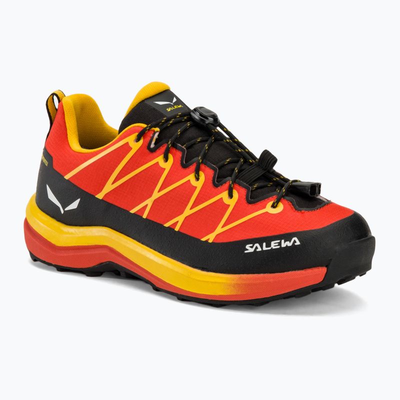 Buty podejściowe dziecięce Salewa Wildfire 2 Ptx red orange/gold