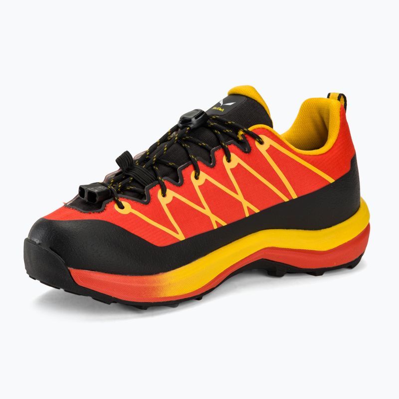 Buty podejściowe dziecięce Salewa Wildfire 2 Ptx red orange/gold 7