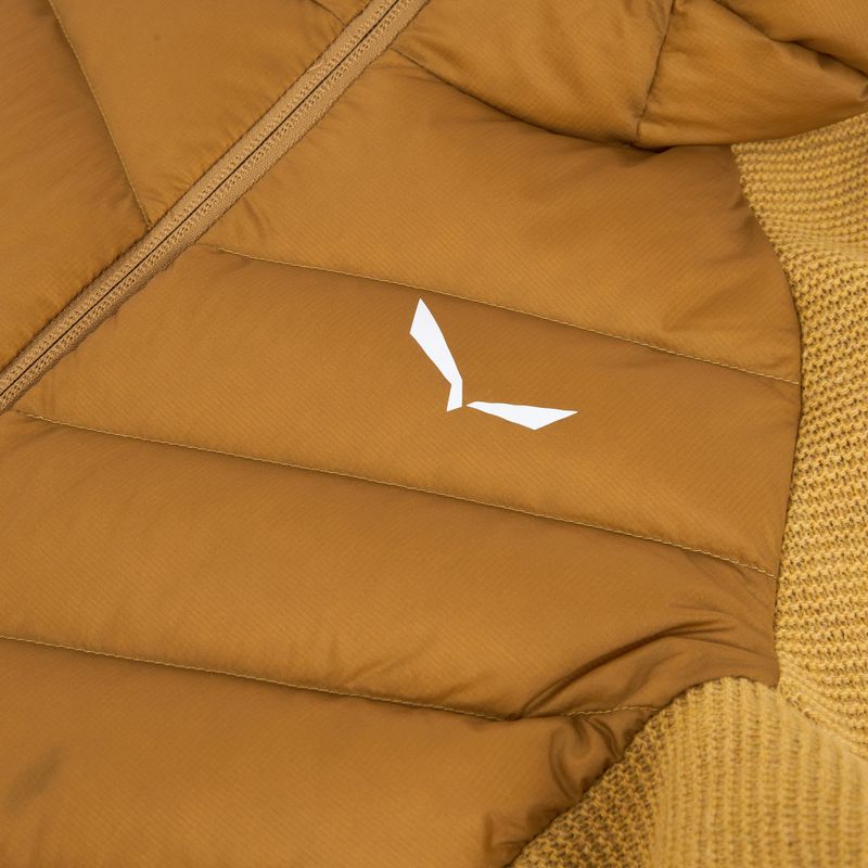 Kurtka hybrydowa damska Salewa Fanes Sarner/Rds Dwn Hyb golden brown 3