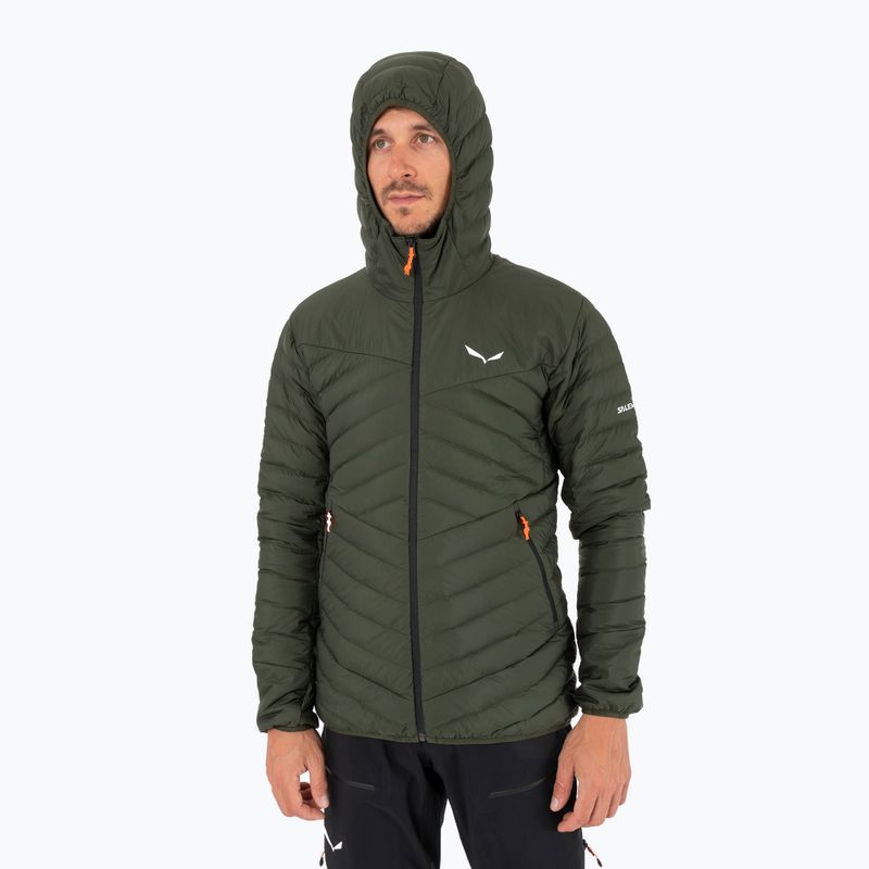 Kurtka ocieplana męska Salewa Brenta Rds Dwn dark olive/0910 4