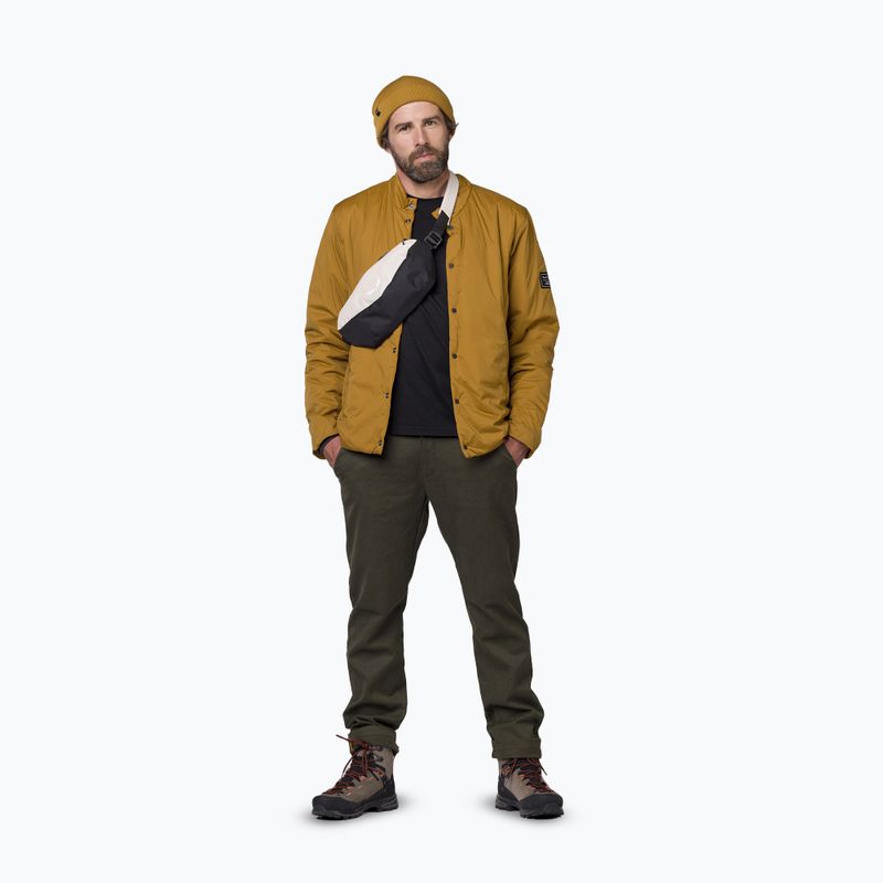 Kurtka przeciwdeszczowa męska Salewa Fanes 3L Ptx Hemp 2/1 Parka golden brown int.7020 3