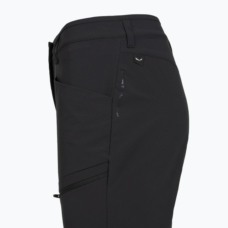 Spodnie softshell damskie Salewa Puez DST Cargo black out 4