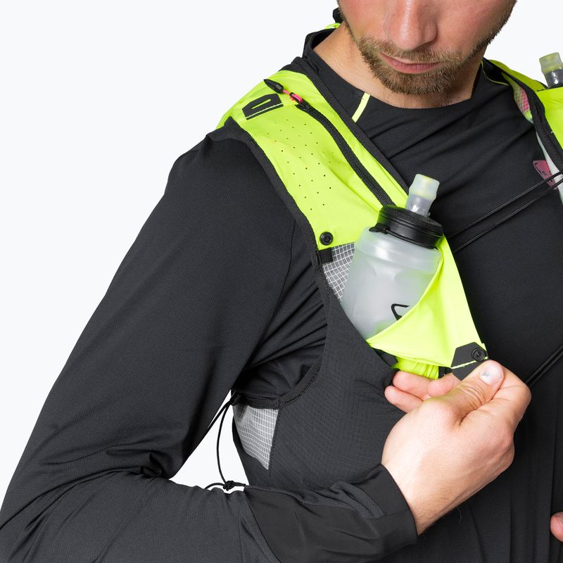 Kamizelka do biegania DYNAFIT Dna 8 fluo yellow/black out 4
