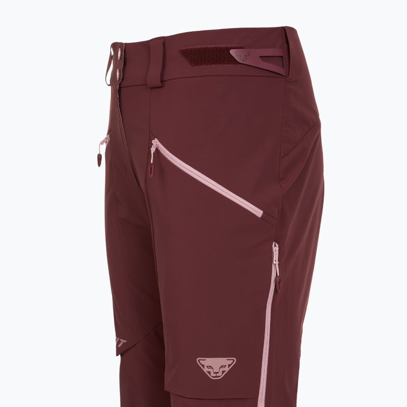 Spodnie skiturowe damskie DYNAFIT Radical Softshell port royal 6