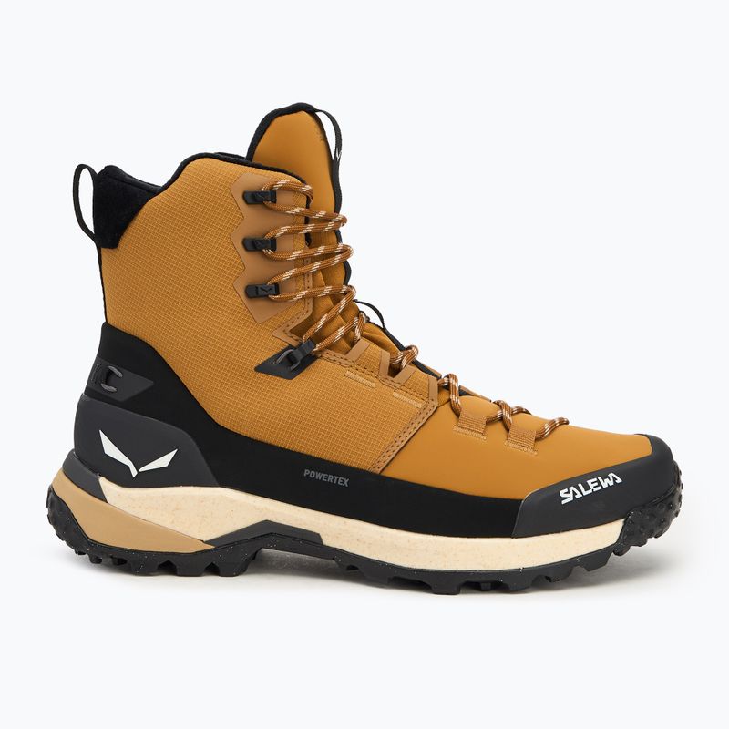 Buty trekkingowe męskie Salewa Puez Winter Mid Ptx golden brown/black 2