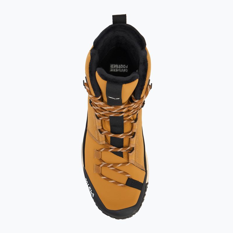 Buty trekkingowe męskie Salewa Puez Winter Mid Ptx golden brown/black 5