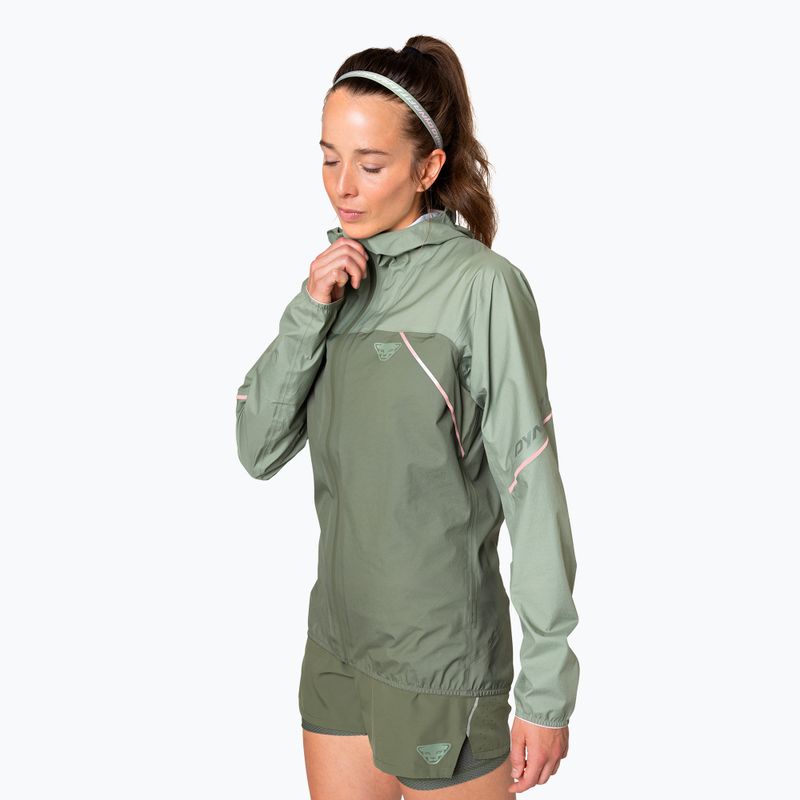 Kurtka do biegania damska DYNAFIT Alpine 3L sage 2