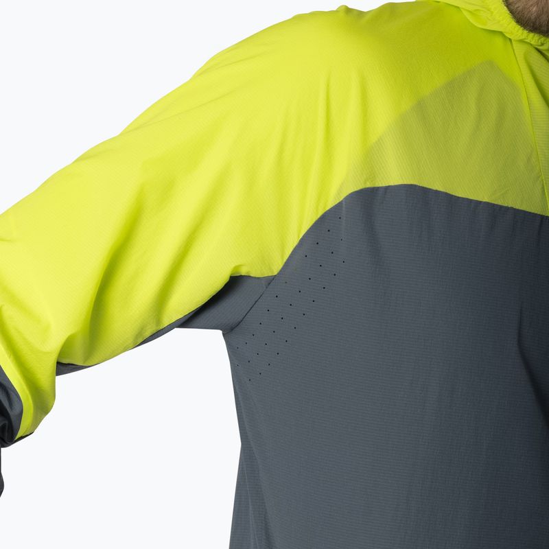 Kurtka do biegania męska DYNAFIT Alpine Wind ultra yellow 7
