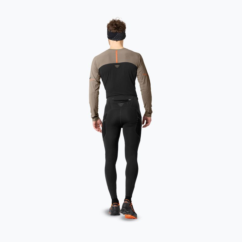 Legginsy do biegania męskie DYNAFIT Warm Ultra black out/0730 3