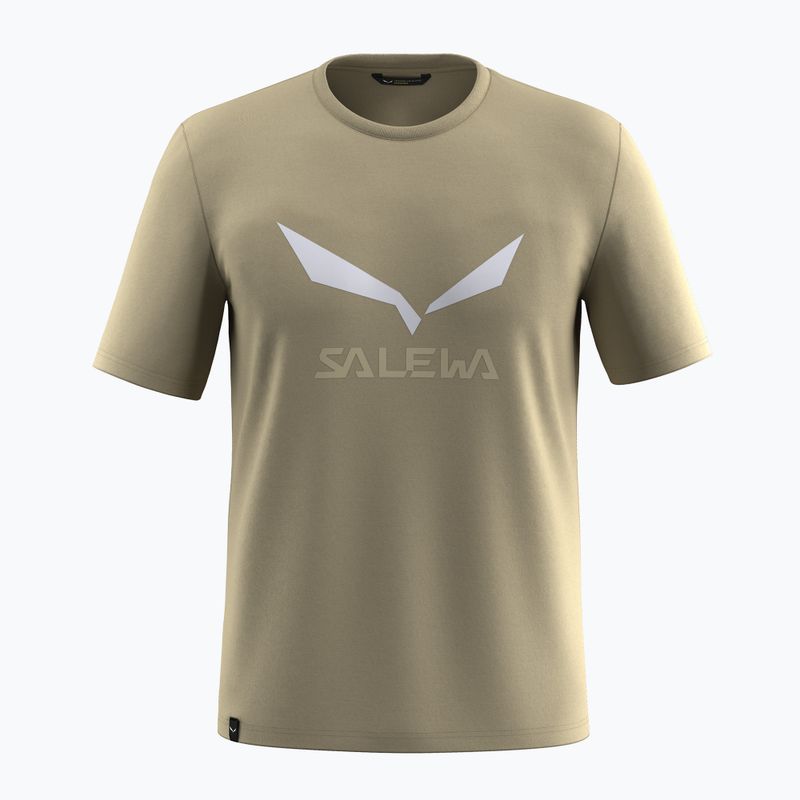Koszulka męska Salewa Solidlogo Dry quicksand