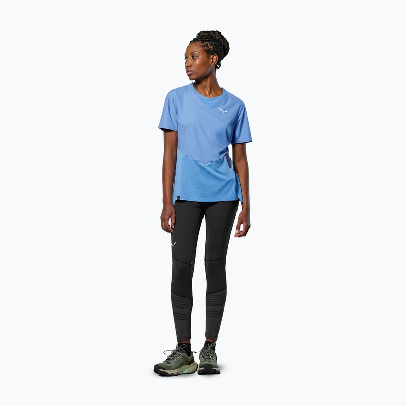 Koszulka damska Salewa Pedroc Dry Wind morning blue 2
