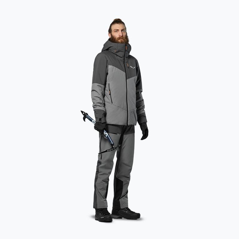 Kurtka zimowa męska Salewa Ortles TW AIR Hood quiet shade/0870 2