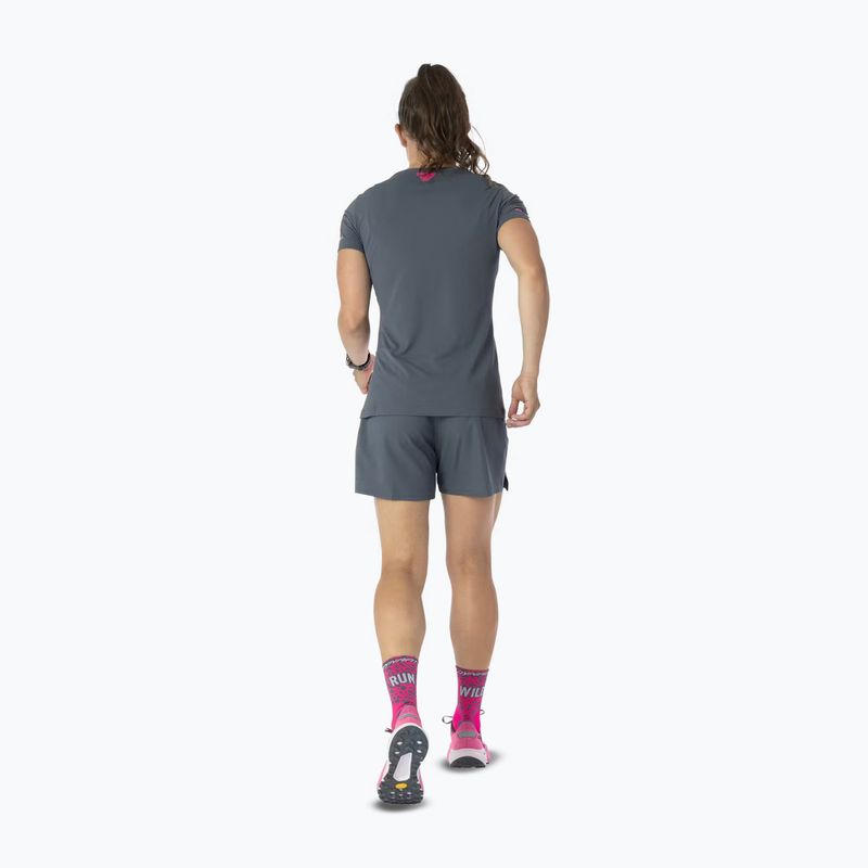 Koszulka do biegania damska DYNAFIT Alpine 2 Tee pink glo 3