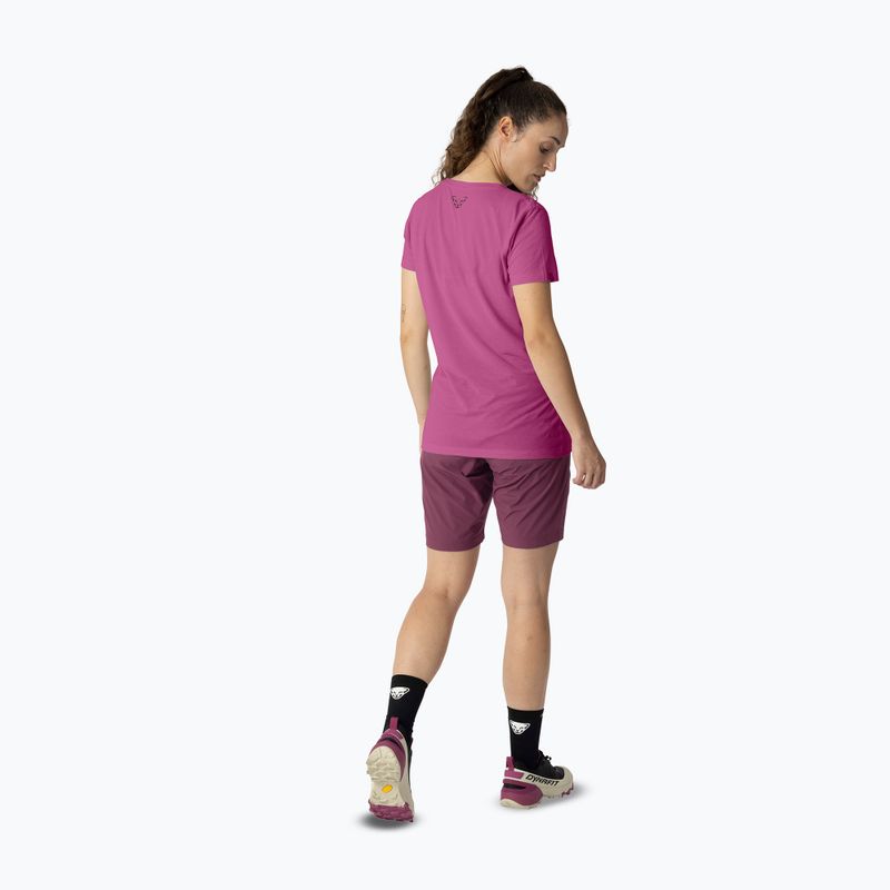 Koszulka trekkingowa damska DYNAFIT Transalper Pocket magenta/6070 3