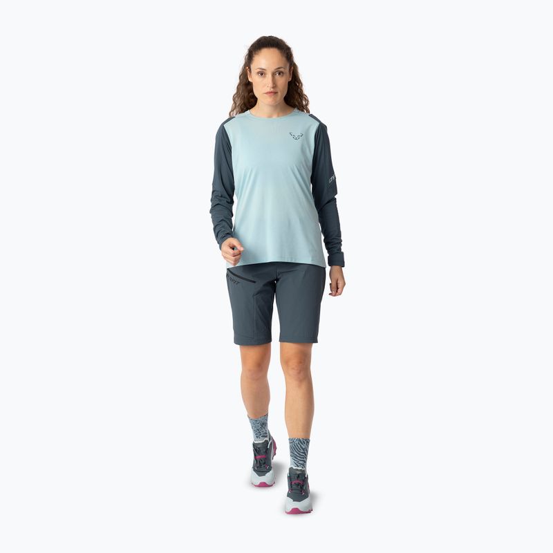 Longsleeve trekkingowy damski DYNAFIT Transalper cloud blue/0720 2