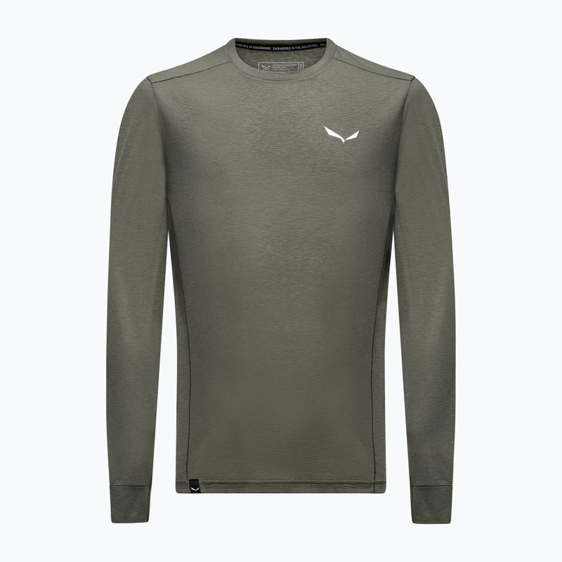 Longsleeve trekkingowy męski Salewa Puez Dry faded green