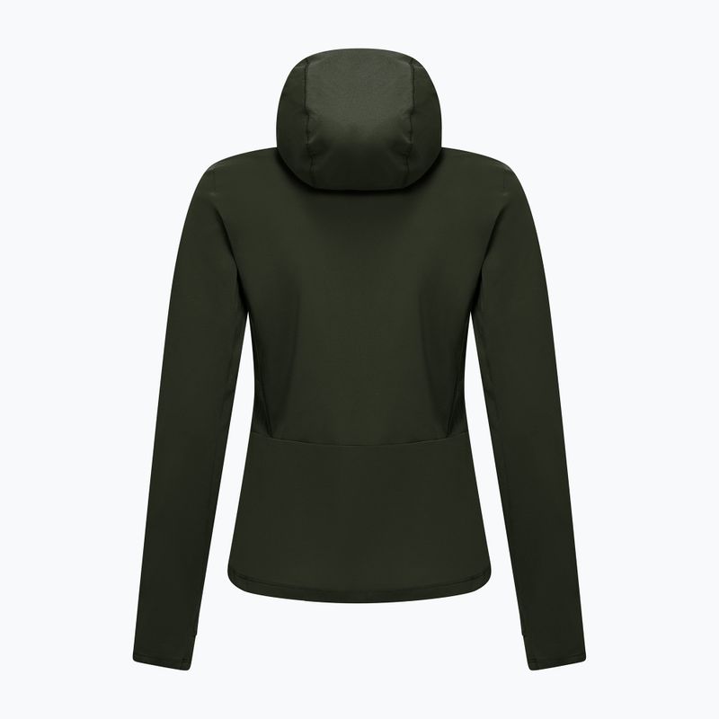 Bluza trekkingowa damska Salewa Puez Sun Hoodie dark olive 2