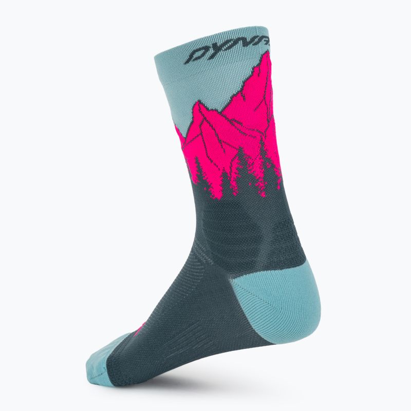 Skarpety DYNAFIT Traverse Crew cinder pink glo/6070 2