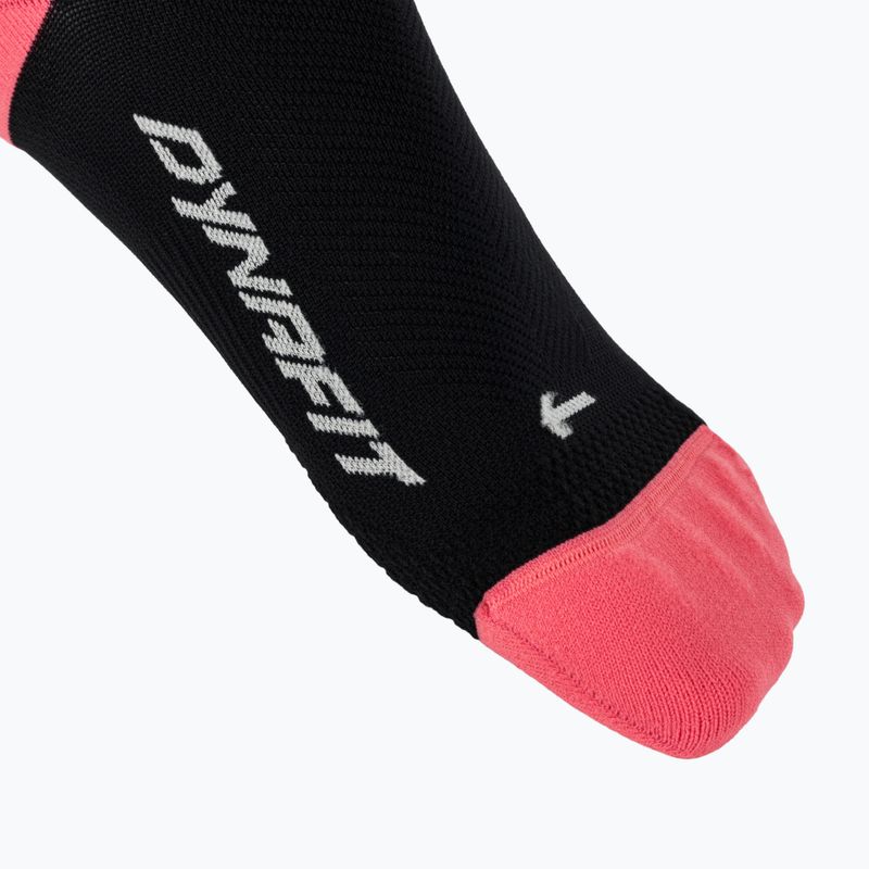 Skarpety DYNAFIT Traverse Mid black out ultra coral/6a10 4