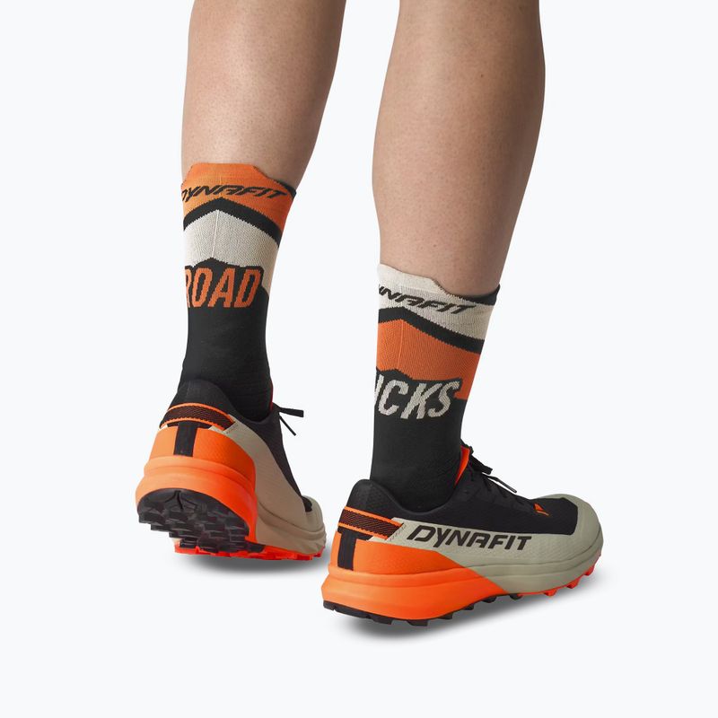 Skarpety DYNAFIT Ultra Crew black out ultra orange/4220 6