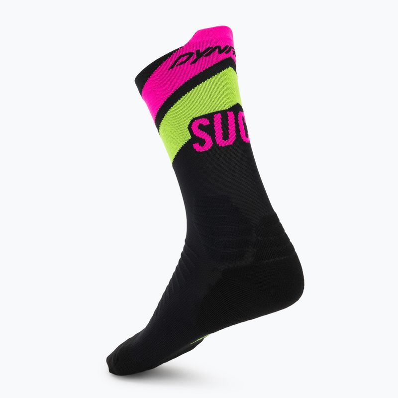 Skarpety DYNAFIT Ultra Crew black out ultra yellow/5A30 2