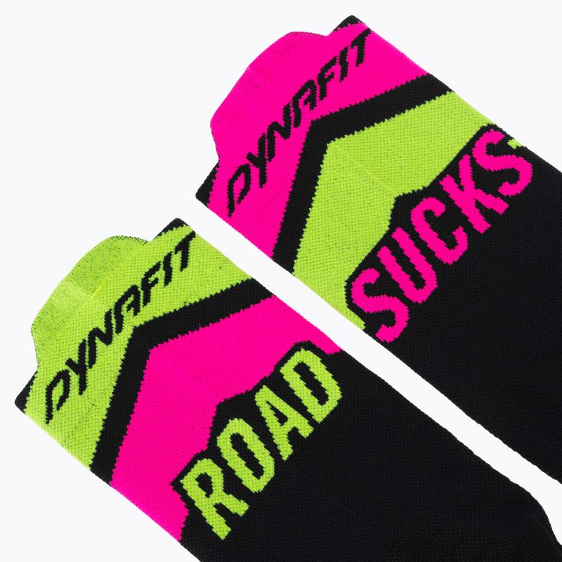 Skarpety DYNAFIT Ultra Crew black out ultra yellow/5A30 3