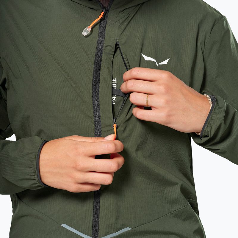 Kurtka przeciwwiatrowa damska Salewa Pedroc Wind HD Light dark olive 6