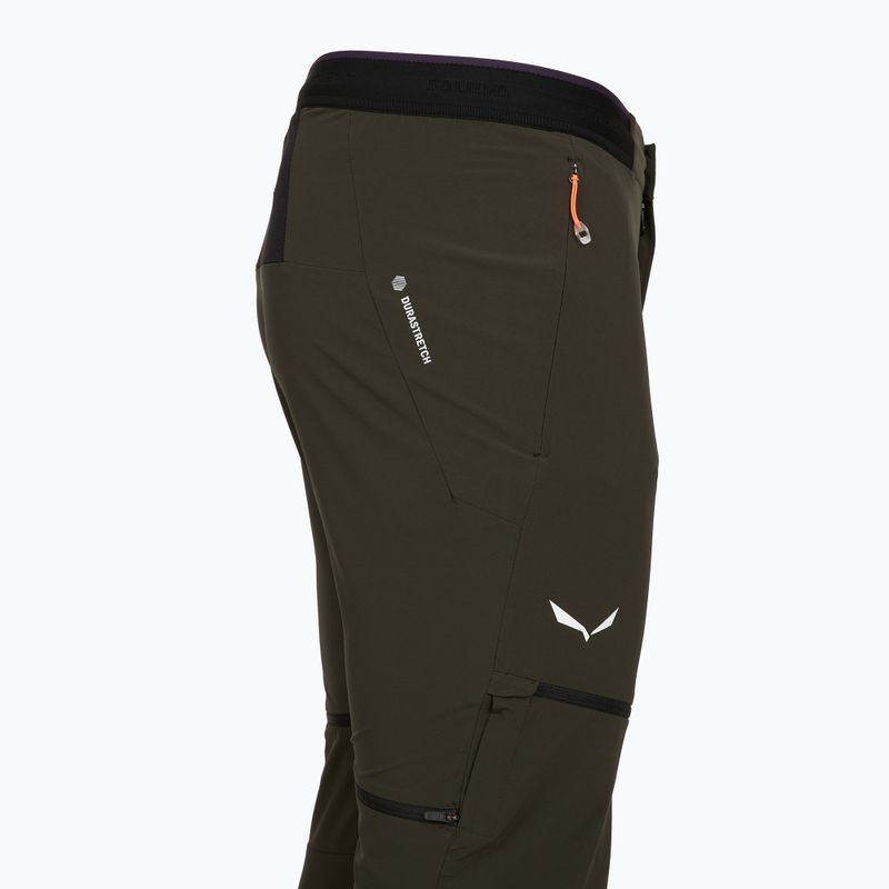 Spodnie trekkingowe męskie Salewa Pedroc 3 DST 2IN1 dark olive 3
