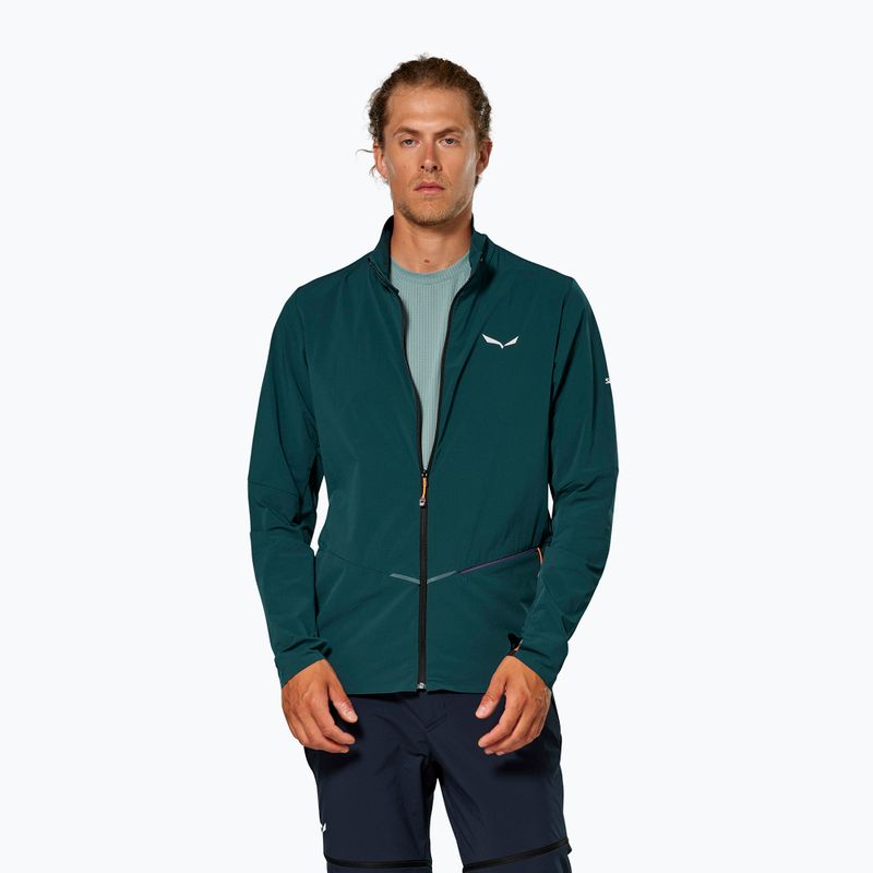 Kurtka softshell męska Salewa Pedroc DST Light pond blue