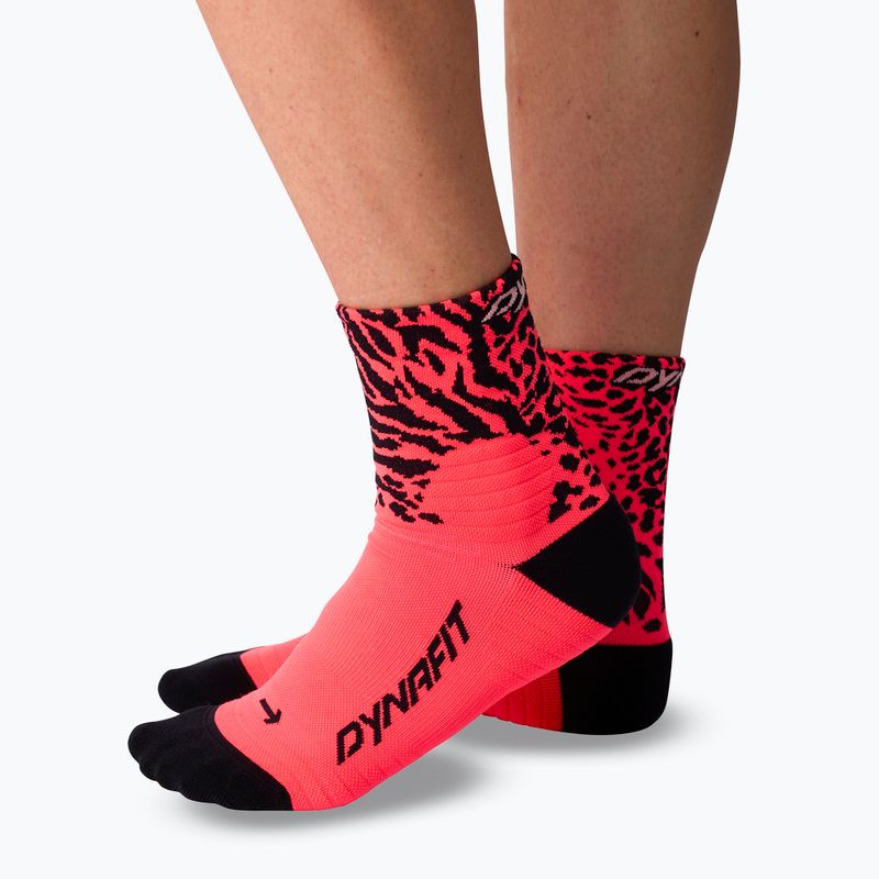 Skarpety DYNAFIT Run Wild Mid ultra coral/0910 5