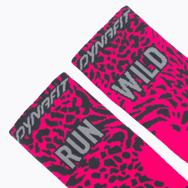 Skarpety DYNAFIT Run Wild Crew pink glo 3