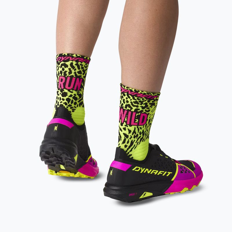 Skarpety DYNAFIT Run Wild Crew ultra yellow 8