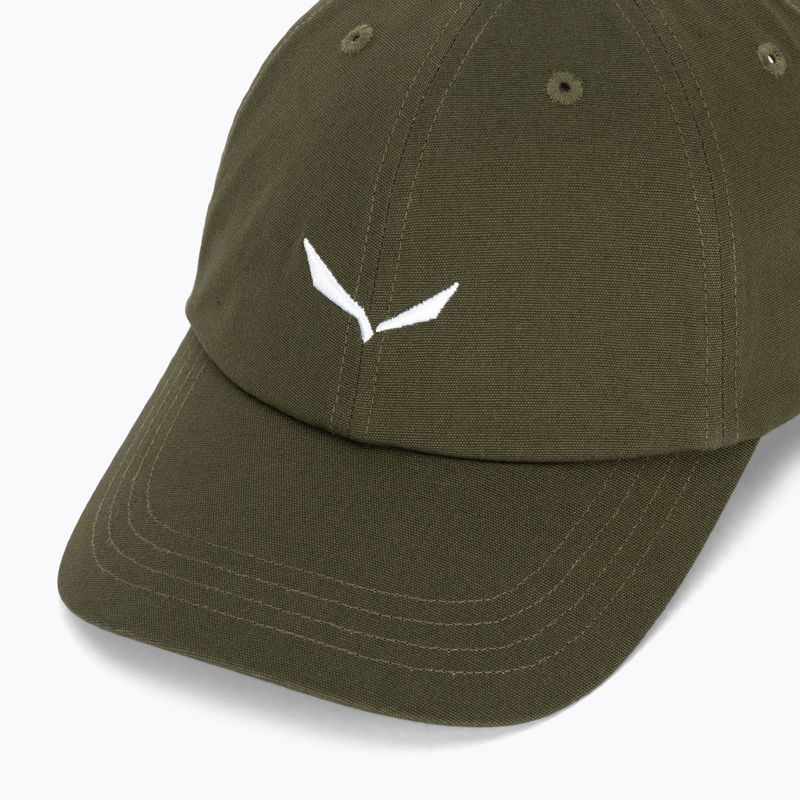 Czapka z daszkiem Salewa Eagle Logo dark olive 3
