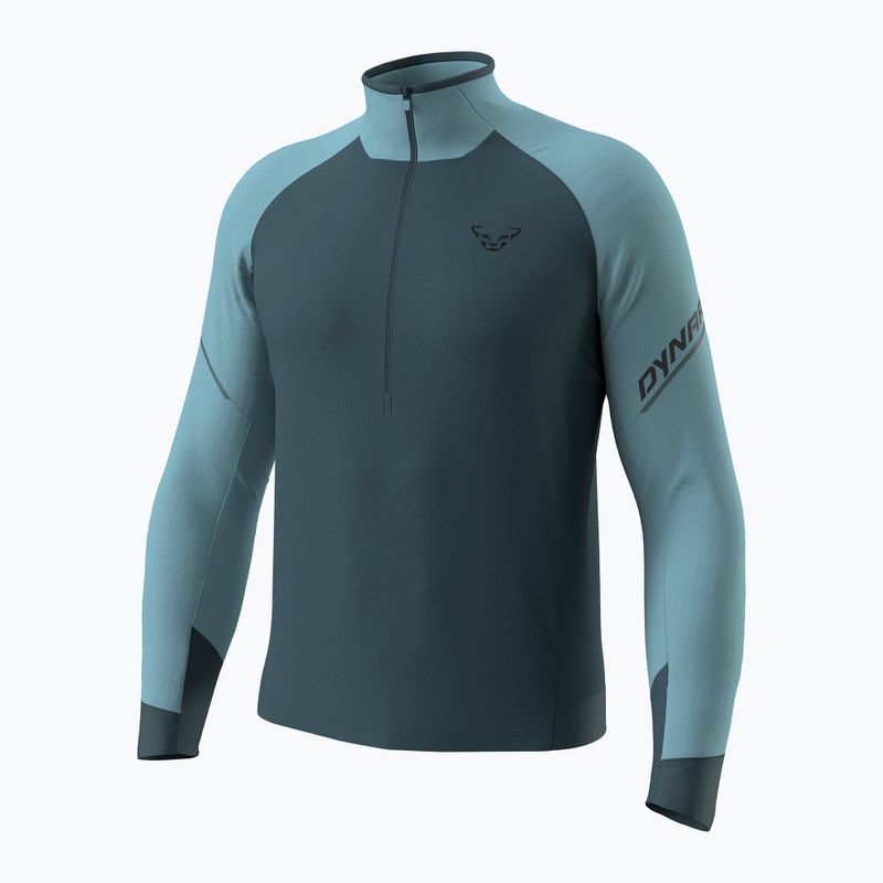 Bluza do biegania męska Dynafit Alpine LS 1/2 Zip Tee smoke blue/0720/3162 4