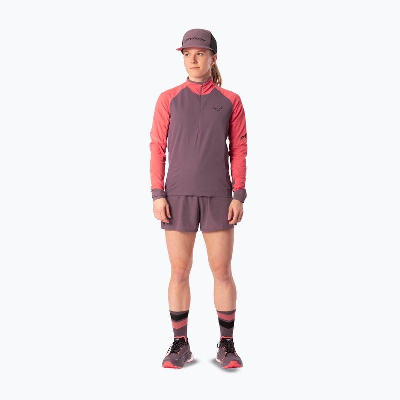 Bluza do biegania damska Dynafit Alpine LS 1/2 Zip Tee cabana/6A90 2