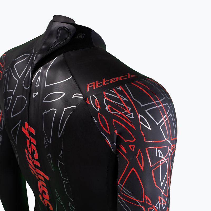 Pianka triathlonowa męska sailfish Attack 7 4,5 mm black/red 7