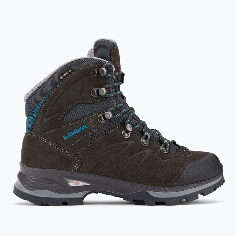 Buty trekkingowe damskie LOWA Badia GTX anthracite/blue 2