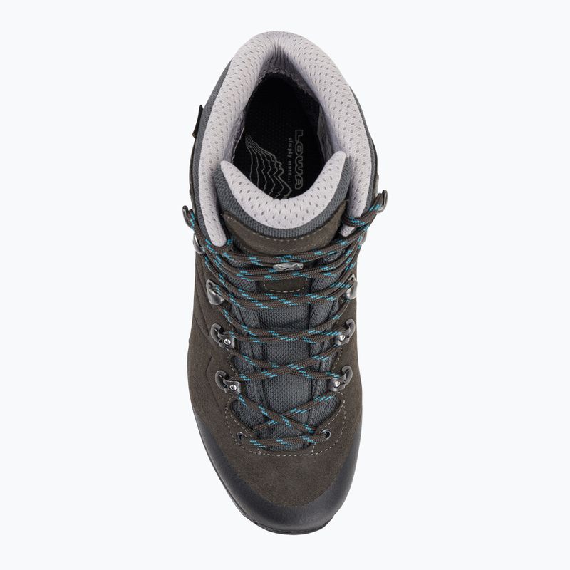 Buty trekkingowe damskie LOWA Badia GTX anthracite/blue 6