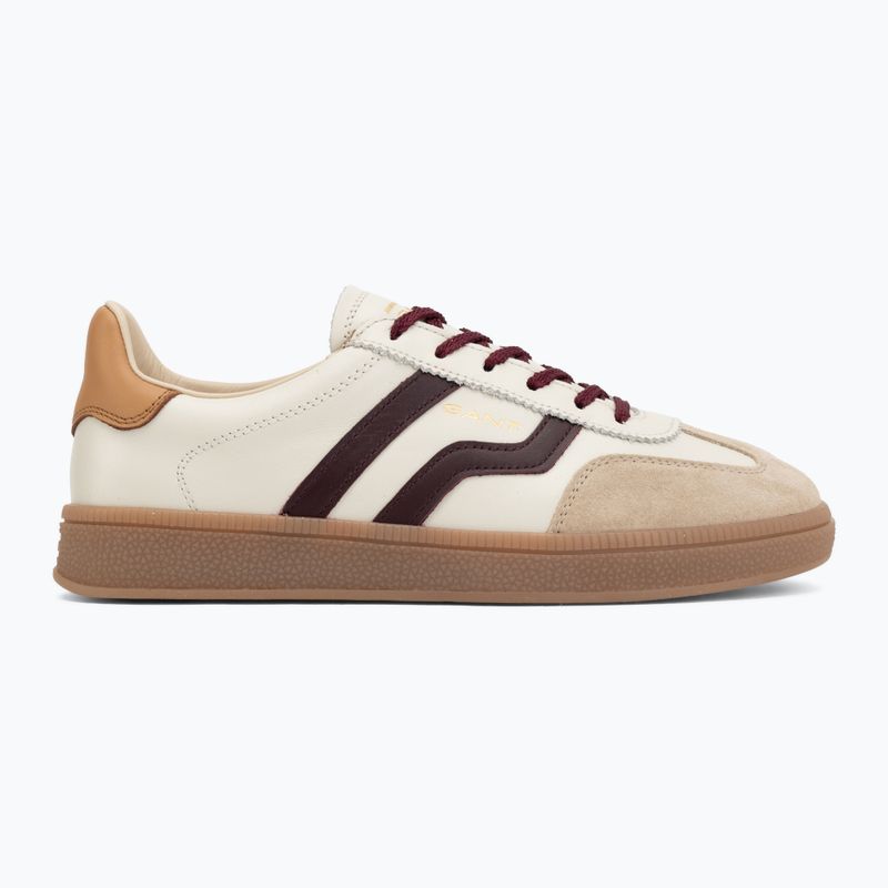Buty damskie GANT Cuzima off white/plum red 2
