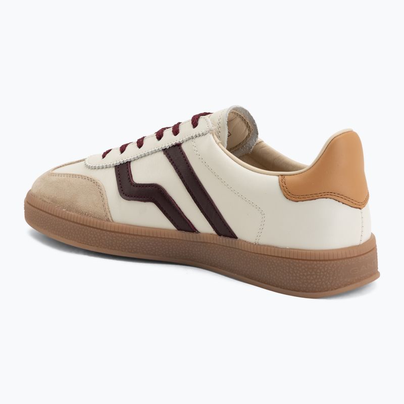 Buty damskie GANT Cuzima off white/plum red 3