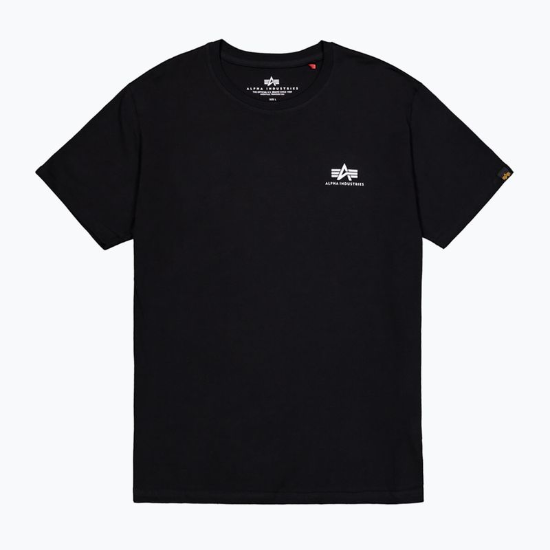 Koszulka męska Alpha Industries Basic Small Logo black