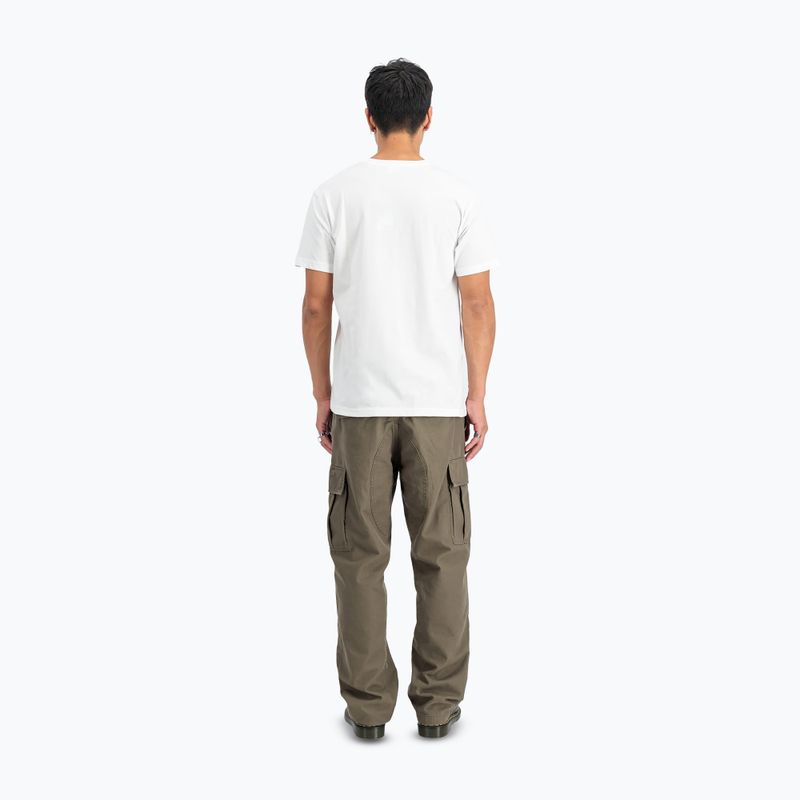 Koszulka męska Alpha Industries Basic Small Logo white 3