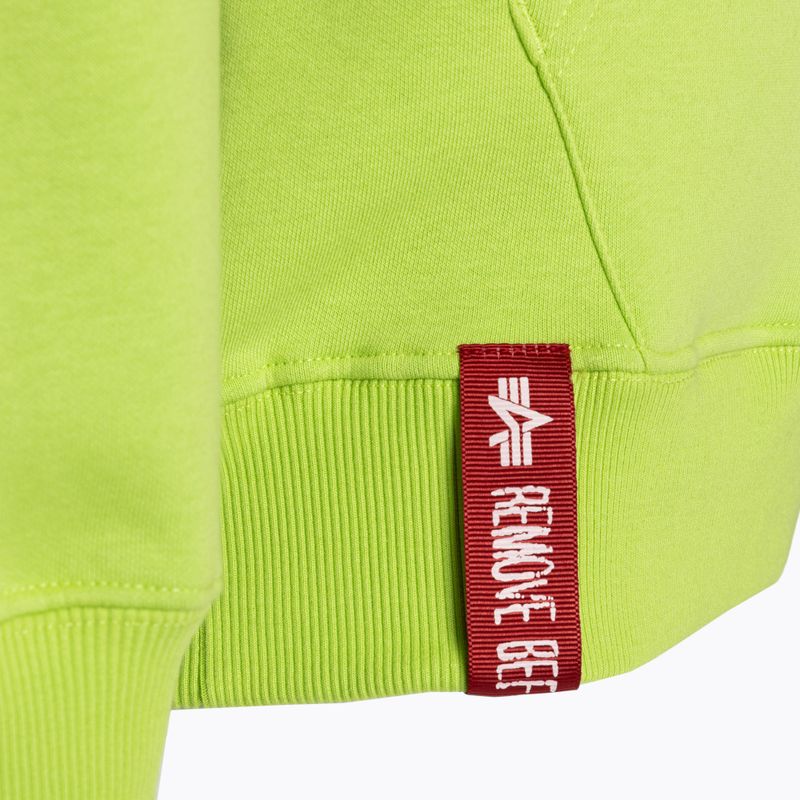 Bluza męska Alpha Industries Basic hornet green 4