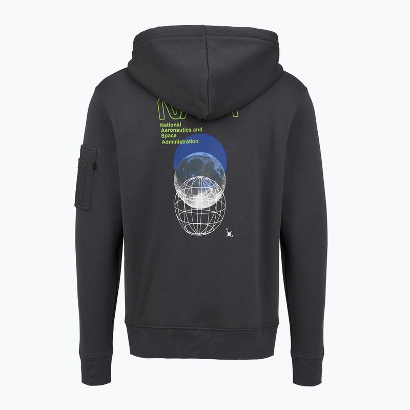 Bluza męska Alpha Industries NASA Orbit vintage grey 2