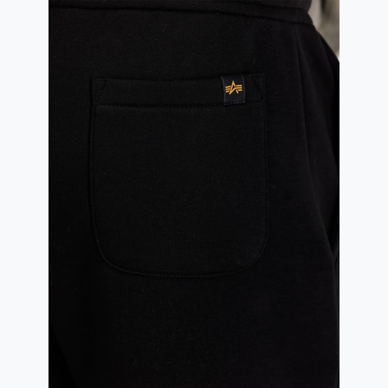 Spodenki męskie Alpha Industries Basic Small Logo II black 7