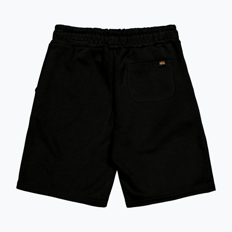 Spodenki męskie Alpha Industries Basic Small Logo II black 9